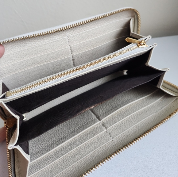 💰💲💰 sold Gucci Zumi GG Horsebit Grain Leather Long Zip Around Wallet - Picture 2 of 7